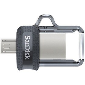 Resim Sandisk 128GB Ultra Dual Drive m3.0 Siyah USB Bellek 