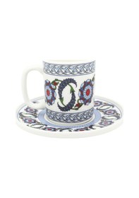 Resim Tulu Porselen Semazen 6 Kişilik Porselen Fincan Takımı Çok Renkli 