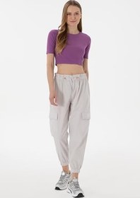 Resim U.S. Polo Assn. Kadın Lacivert Örme Pantolon 50271855-VR033 