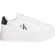 Resim Calvin Klein Beyaz - Siyah Kadın Sneaker YW0YW01878 