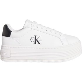Resim Calvin Klein Beyaz - Siyah Kadın Sneaker YW0YW01878 