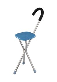 Resim Suntek Katlanır Baston Koltuk Mavi 