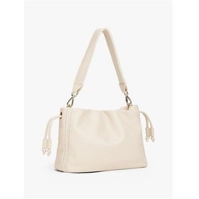 Resim Tommy Hilfiger Th Soft Summer Mını Bucket-8359 Bej 