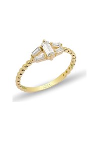 Resim Çgk Kuyumculuk Baget Altın Yüzük Yaldız 