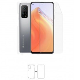 Resim Wrapsol Xiaomi Mi 10t 5g 360 ° Full Body Ekran Koruyucu Kaplama Ön Arka Yan Darbe Emici Poliüretan Film 