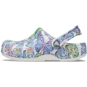 Resim Crocs Classic Butterfly Clog Kız Çocuk Terlik Renkli Silikon/Plastik Malzemeden Rahat Kullanım 