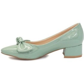 Resim Gedikpaşalı Tnl 21Y 705 Yeşil Bayan Ayakkabı Babet (502887038) Yeşil 