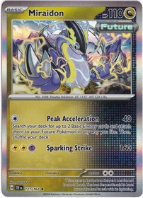 Resim Miraidon Holo 121/162 - Temporal Forces - Pokemon Kartı Mint 