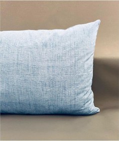 Resim Tek Kişilik Yastıklı Çarşaf Takımı 100x200 Ranforce Bulut Mavisi 