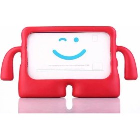 Resim Vardar Aksesuar Samsung Galaxy Tab E T560 9.6 Uyumlu Zore Ibuy Standlı Tablet Kılıf-Kırmızı 