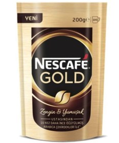 Resim Nestle Nescafe Gold Doy Pack Sgnt 200 gram 
