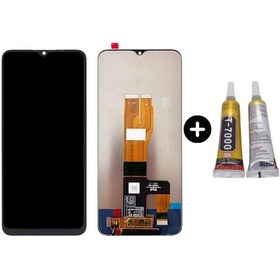 Resim Realme C33 Uyumlu A Kalite Lcd Ekran Dokunmatik + B7000 