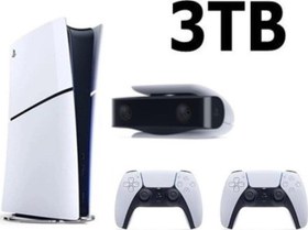 Resim Sony Playstation 5 Slim Dijital Edition 3 TB +2.Dualsense+PS5 KAMERA 