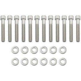 Resim Besthome1 Sbf Emme Manifold Cıvataları Seti - Paslanmaz Çelik Ford 289 302 5.0l 351w Küçük Blok 