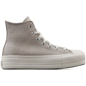 Resim Converse Chuck Taylor All Star Lift Kadın Günlük Ayakkabı A04267c-247 Krem Krem 