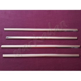 Resim Woc Chrome Fiat Palio Krom Cam Çıtası 1998-2011 4 Parça Paslanmaz 