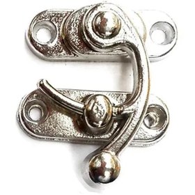 Resim YNT İthalat Yay Gözü, Tavla, Ahşap Kutu Klipsi - Minik 20x24 Mm, Nikel, 1 Adet 