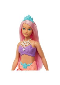 Resim Barbie Dreamtopia YENİ Denizkızı Bebekler HGR08-HGR09 