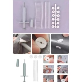 Resim Rozia Çarşaf Nevresim Sabitleyici Kılıf Yorgan Sabitleme Yorgan Tutucu Set 