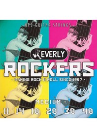 Resim Everly Rockers 9011 Elektro Gitar Teli 