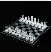 Resim Cam Satranç Seti Oyunu 