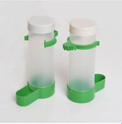 Resim Diğer Otomatik Kuş Yemi Kabı - Dayanıklı Plastik Kafes Besleyici, Yuva İçin Pratik Çözüm 