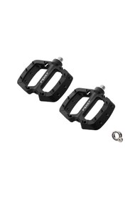 Resim İmpact Comp2 Çift Rulmanlı Siyah Plastik Bisiklet Pedalı 