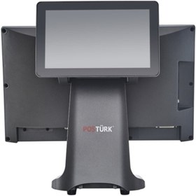 Resim Posclass Postürk Tx-1850m 10.1 M.ekranlı Siyah 18.5"/j1900/4gb/120ssd Multi Touch Pos Terminali 