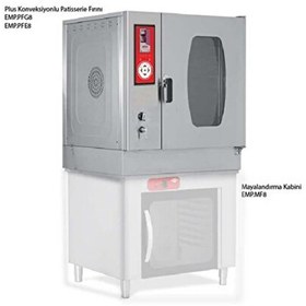 Resim Empero EMP.PFE8 Konveksiyonel Patisserie Fırını - Elektrikli (8-40x60 tepsi Kapasiteli) 