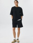 Resim Sela Bermuda Triko Şortlar 440523930 Siyah 