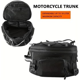Resim Cloudstore Siyah Bmw R1200gs R1250gs F800gs F900xr Motosiklet Bagaj Çanta Dayanıklı Kompakt 