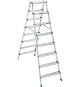 Resim Ennalbur Sm Saraylı 8+8 Çift Taraflı Alüminyum Merdiven 