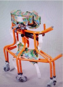 Resim Çağrı Medikal Engelli Çocuk Yürüteci, Ayarlanabilir Örümcek 