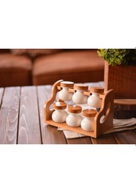 Resim Bambum Pitaz 6Lı Baharat Seti Bambu 