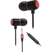 Resim Snopy SN-J03 Blackstone Mobil Telefon Uyumlu Taşıma Çantalı Kulak İçi Siyah/Kırmızı Mikrofonlu Kulaklık 