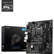 Resim Msı B560M Pro-E Soket 1200 Ddr4 4800 (Oc) Pcı-E Gen 4 ,m.2 Usb3.2 1x 1g Lan Matx 