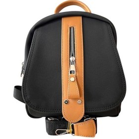Resim Just Polo Jp6058 Yeni Sezon Kadın Sırt Ve Omuz Çantası Ozt6058 Sıyah Taba Çok Renkli 