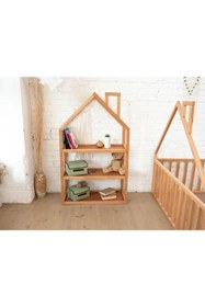 Resim OPPİPO Montessori Kitaplık - Çocuk Odası Kitaplık 