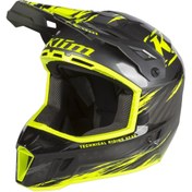 Resim Klim F3 Carbon Pro Cross Motosiklet Kaskı Siyah Sarı Siyah - Sarı 