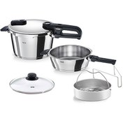 Resim Fissler Vitaquick Edition Düdüklü Tencere 4.5+2.5 Litre 