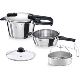 Resim Fissler Vitaquick Edition Düdüklü Tencere 4.5+2.5 Litre 