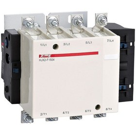 Resim Himel Hjx2f1504m7150a 4 Kutup Kontaktör Ac-1 250a 140kw Jenaratör 220ac 