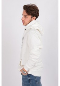 Resim Cazador 5177 Erkek 3 İplik Sweatshirt Ekru 
