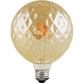 Resim Ack 4w E27 2200k Sarı G125 Led Rustik Ampul Ab58-00420 