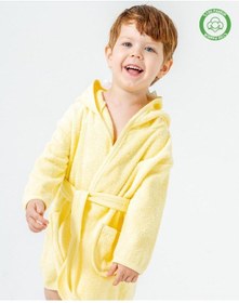 Resim Dinazorlu Bornoz Sarı 