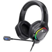 Resim Lenovo Lecoo HT403 USB 2.0 Kulak Üstü Rgb LED Aydınlatmalı Kablolu Gaming Oyuncu Kulaklık 