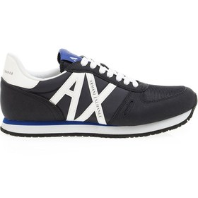 Resim Armani Exchange Lacivert-Beyaz Erkek Sneaker XUX017 