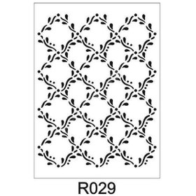 Resim Duvar Dekor Stencil Şablon 40X40 R-029 