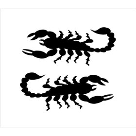 Resim SEÇ Yengeç Sticker Çok Amaçlı Sticker 