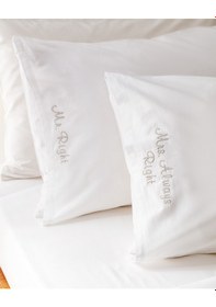 Resim Madame Coco Recy %100 Pamuk Yastık Kılıfı - Beyaz/bej Çok Renkli 